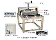 home use manual tofu machine/tofu presser/panner forming machine