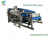 stainless steel automatic apple grape fruit juice belt filter pressing machine