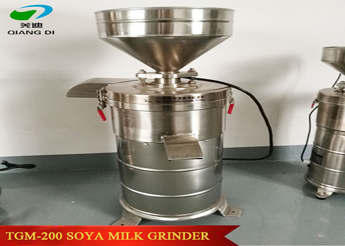 Stainless steel materialsoya bean grinding machine / QDM-200 big capacity soyamilk making machine