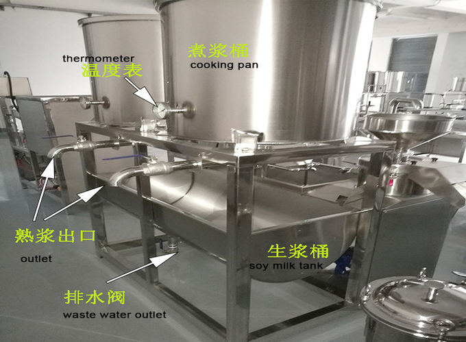 industrial soybean milk grinding machine/soymilk making machine