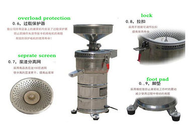 high quality stainless steel soybeans grinding machine/soya milk making machine