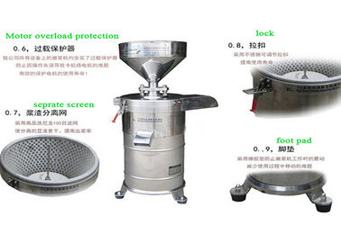 Stainless steel materialsoya bean grinding machine / QDM-200 big capacity soyamilk making machine