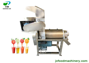 stainless steel small capacity fruits juice cutter and pressing machine for sale