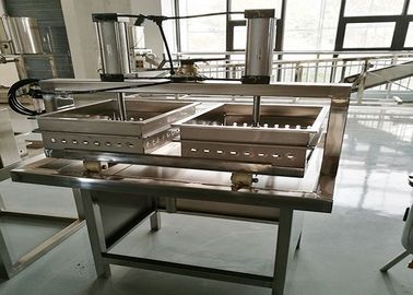 Pneumatic double tofu mould forming machine/tofu maker equipment