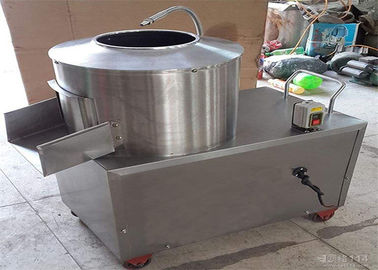 automatic stainless steel ginger/sweet potato skin removing peeling machine