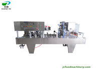 stainless steel material container packing machine/ filling and sealing machine