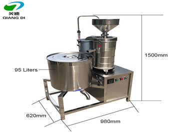 commercial automatic electric heating soya bean milk making machine