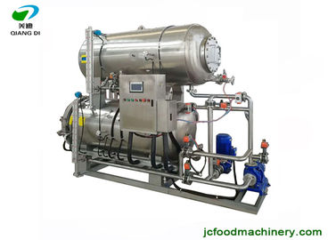 two open door type automatic sterilizer autoclave machine for pouches food