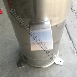 commercial full stainless steel sesame tahini butter paste grinder machine