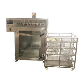 electric type automatic fish meat chicken bacon sausage smoking machine