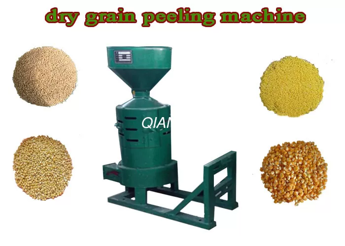 industrial automatic grain/corn/millet/soy bean/wheet skin peeling and hulling machine