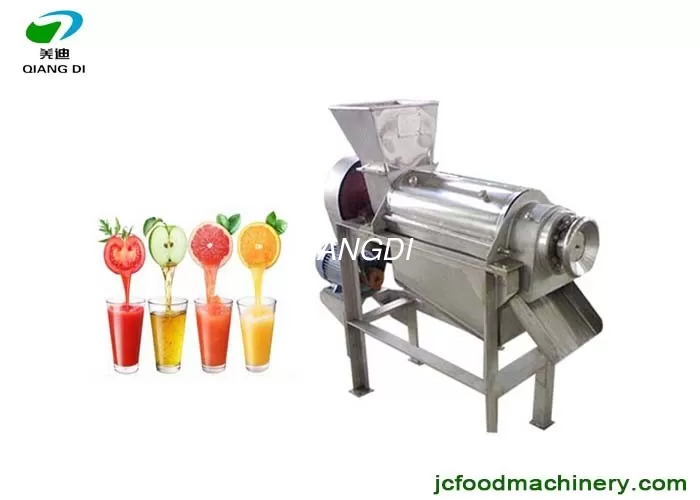 stainless steel screw fruit juice press machine vegetable juicer machine