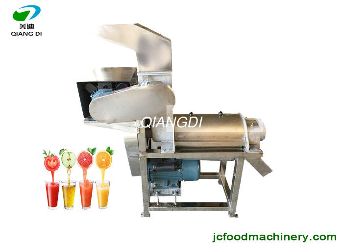 stainless steel small capacity fruits juice cutter and pressing machine for sale