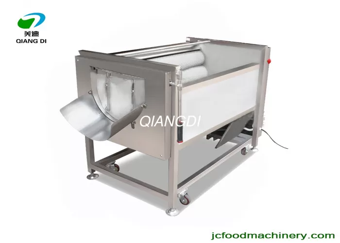 Automatic stainless steel Vegetable Fruit Potato washing Peeling Machine/Fish Skin Peeler