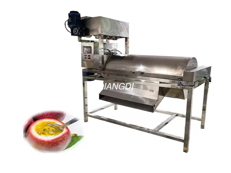 industrial automatic passion fruit pulp centrifugal seperates processing machine